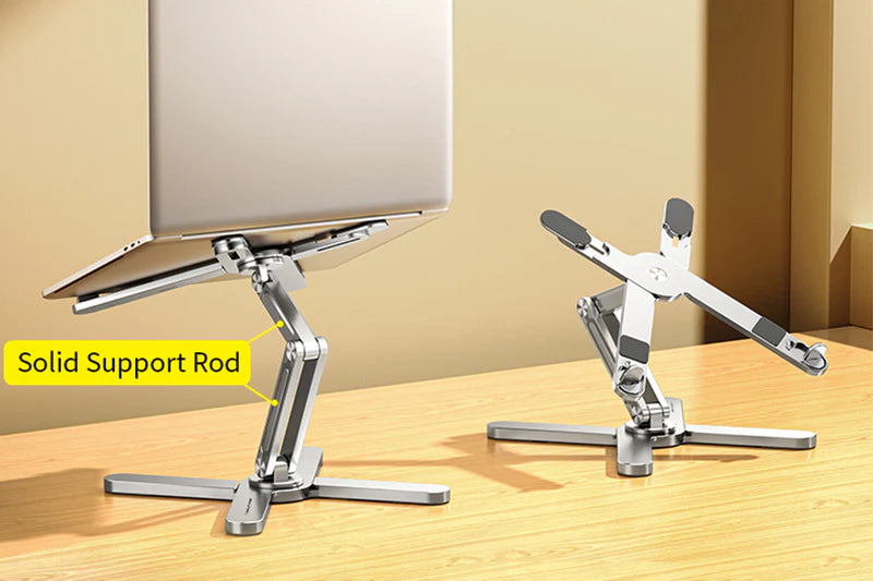 Adjustable Swivel Laptop Stand Aluminum Alloy 360 Degree Rotating Bracket
